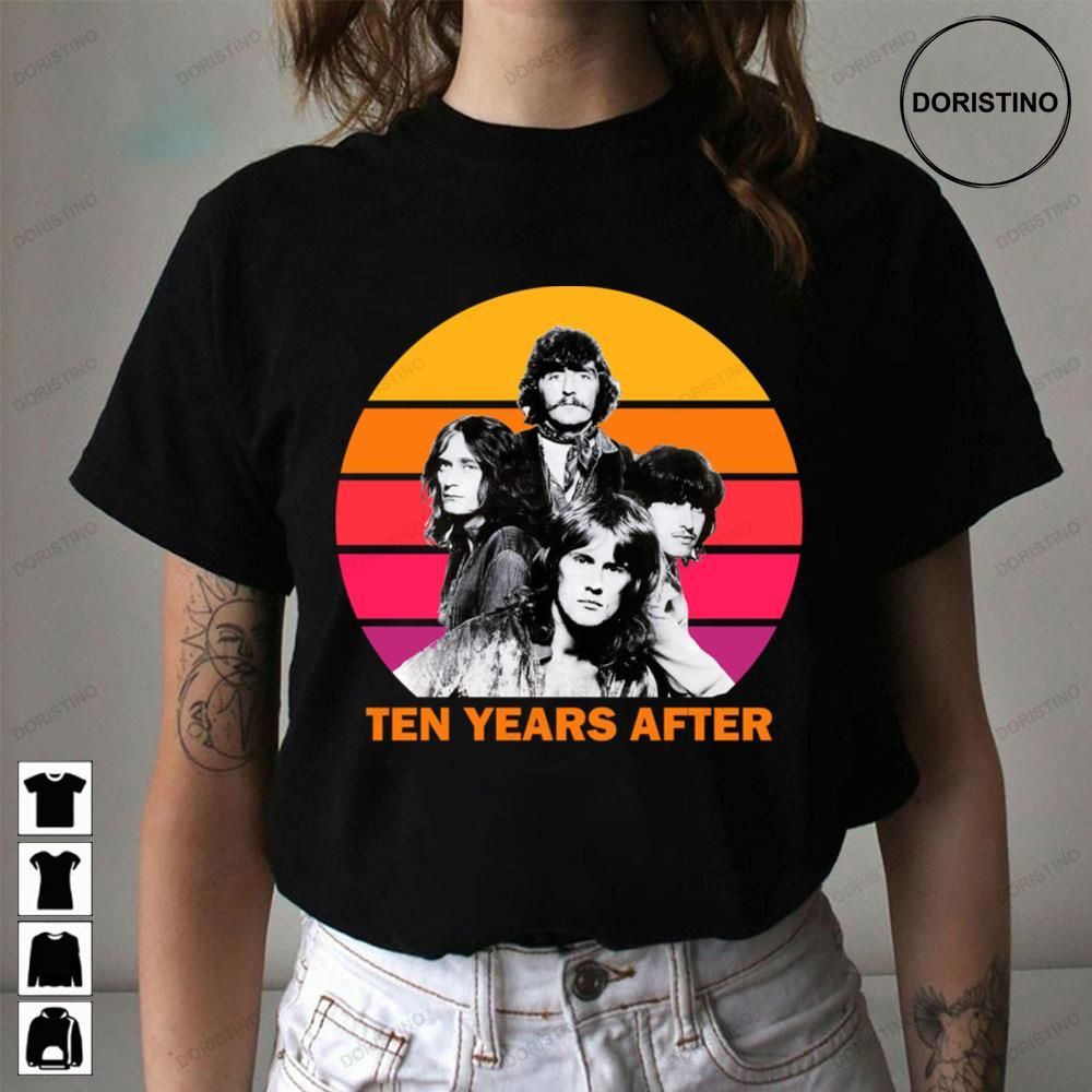 Vintage Ten Years After Rock Trending Style